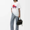 T-shirt met relaxte pasvorm van katoen T-shirt met relaxte pasvorm van katoen