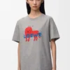 T-shirt met relaxte pasvorm van katoen T-shirt met relaxte pasvorm van katoen