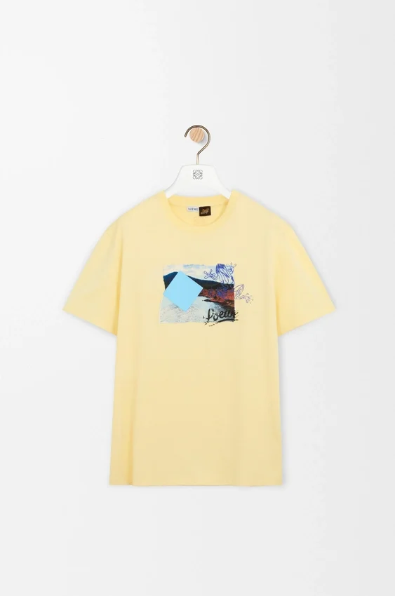 T-shirt met relaxte pasvorm van technisch katoen T-shirt met relaxte pasvorm van technisch katoen
