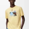 T-shirt met relaxte pasvorm van technisch katoen T-shirt met relaxte pasvorm van technisch katoen