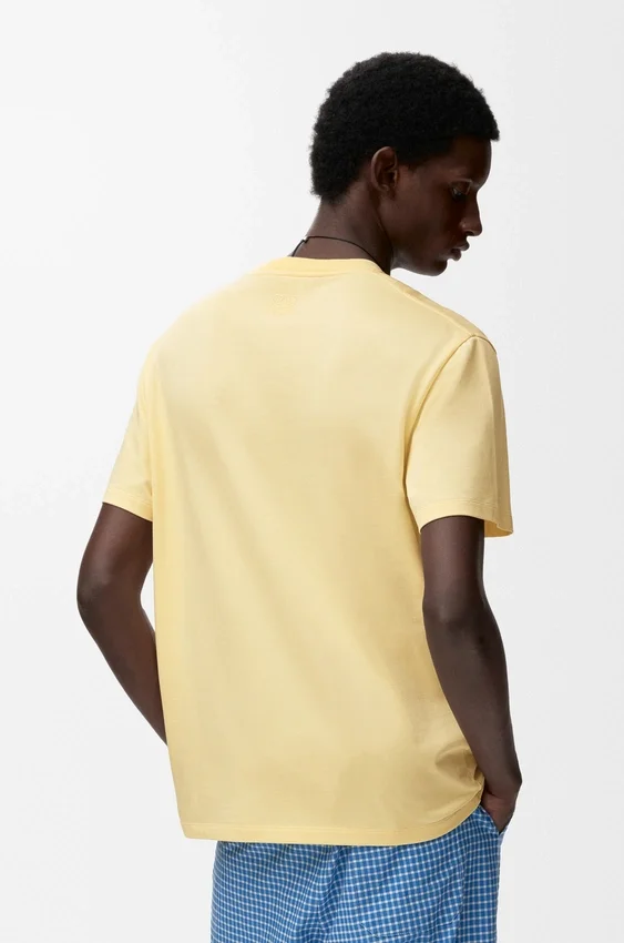T-shirt met relaxte pasvorm van technisch katoen T-shirt met relaxte pasvorm van technisch katoen