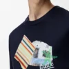 T-shirt met relaxte pasvorm van technisch katoen T-shirt met relaxte pasvorm van technisch katoen