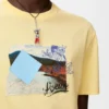T-shirt met relaxte pasvorm van technisch katoen T-shirt met relaxte pasvorm van technisch katoen