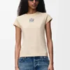 T-shirt met smalle pasvorm van katoen T-shirt met smalle pasvorm van katoen