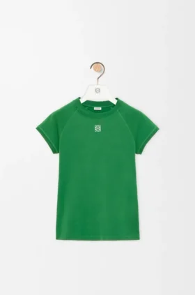T-shirt met smalle pasvorm van katoenmix