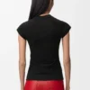 T-shirt met smalle pasvorm van katoenmix T-shirt met smalle pasvorm van katoenmix