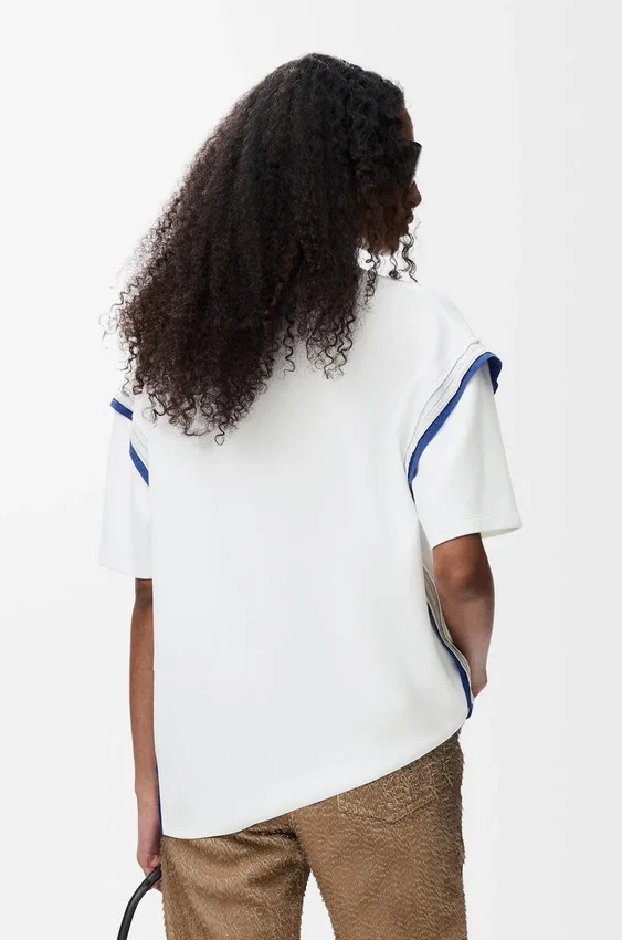 T-shirt van katoenmix T-shirt van katoenmix