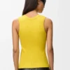 Tanktop van stretchkatoen