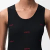 Tanktop van stretchkatoen