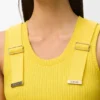 Tanktop van stretchkatoen