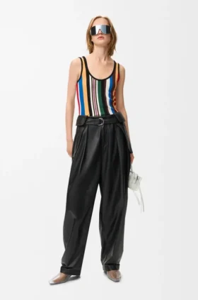 Tanktop van stretchviscosemix