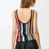 Tanktop van stretchviscosemix