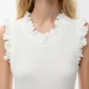 Tanktopjurk van stretchkatoen Tanktopjurk van stretchkatoen