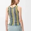 Top van een mix van viscose en katoen Top van een mix van viscose en katoen