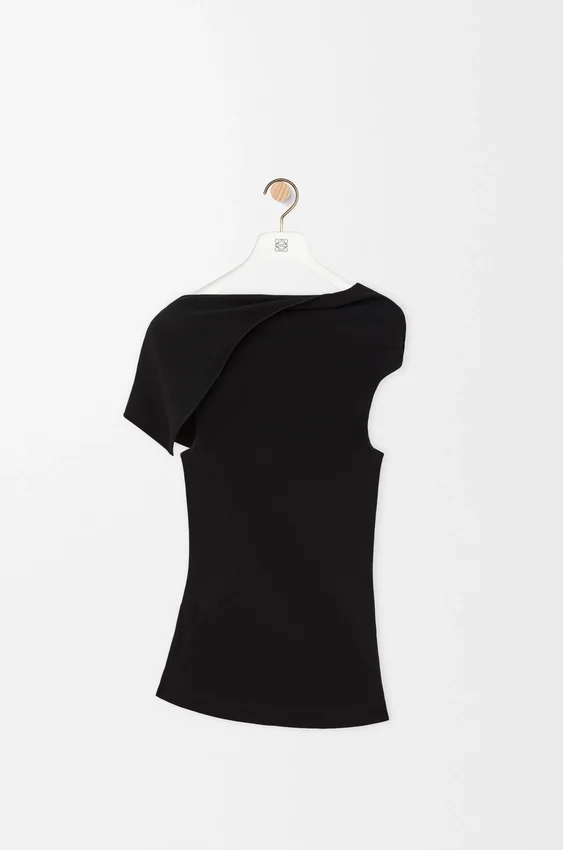 Top van stretchviscose Top van stretchviscose