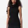 Top van stretchviscose Top van stretchviscose