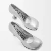 Toy Pumps van gelamineerd lamsleer Toy Pumps van gelamineerd lamsleer