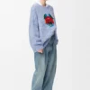 Trui van een mix van wol en mohair Trui van een mix van wol en mohair