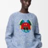 Trui van een mix van wol en mohair Trui van een mix van wol en mohair