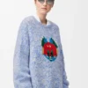 Trui van een mix van wol en mohair Trui van een mix van wol en mohair