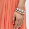 Twist-armband van kalfsleer Twist-armband van kalfsleer