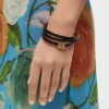 Twist-armband van kalfsleer Twist-armband van kalfsleer