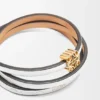 Twist-armband van kalfsleer Twist-armband van kalfsleer
