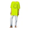 Unisex met smiley-print Geel S616341X65-8147