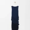 Versierde jurk van viscose Versierde jurk van viscose