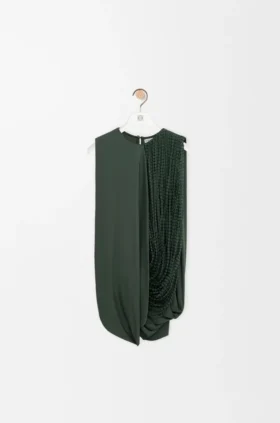 Versierde top van viscose