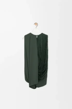 Versierde top van viscose