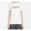 Version Flower katoenen T-shirt met korte mouwen, wit S540333Xar-2108
