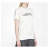 Version Flower katoenen T-shirt met korte mouwen, wit S540333Xar-2108