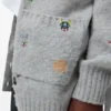 Vest met riemen van wol Vest met riemen van wol