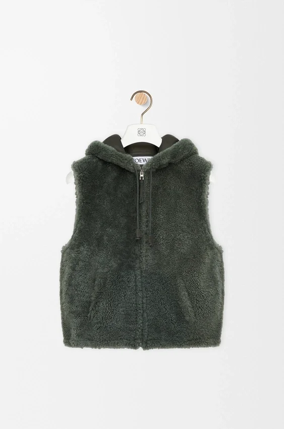 Vest van schapenvacht Vest van schapenvacht