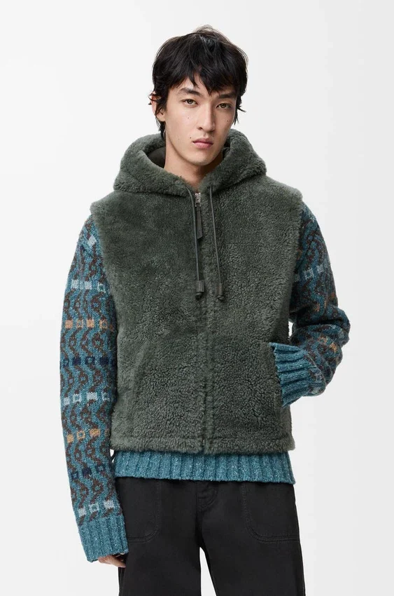 Vest van schapenvacht Vest van schapenvacht