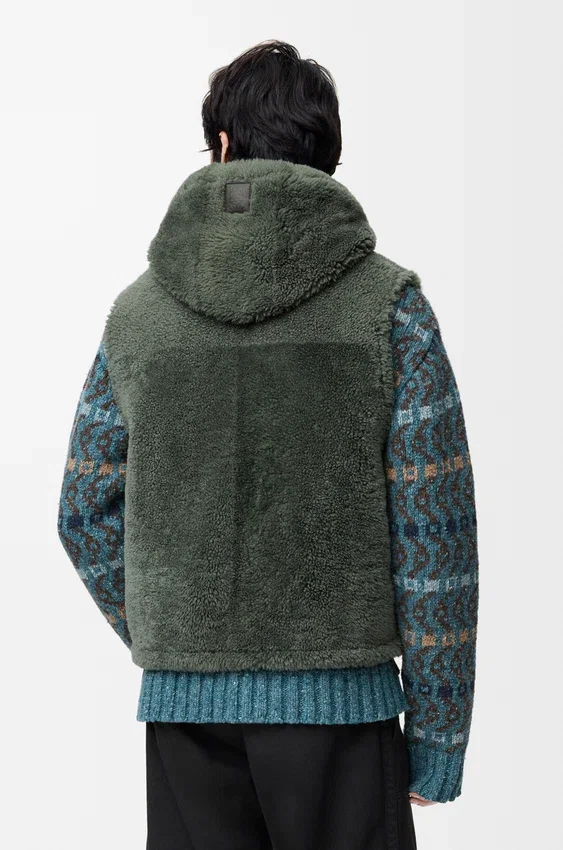 Vest van schapenvacht Vest van schapenvacht