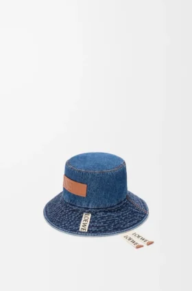 Vissershoed van denim