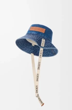 Vissershoed van denim