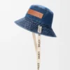 Vissershoed van denim Vissershoed van denim