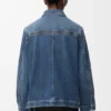 Werkjas van denim Werkjas van denim