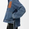 Werkjas van denim Werkjas van denim