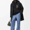 Hoodie met relaxte pasvorm van katoen