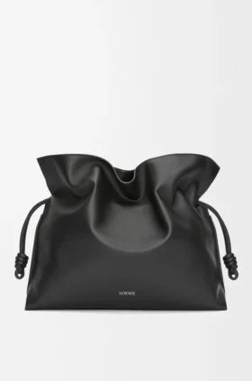 XL Flamenco-clutch van nappa-kalfsleer