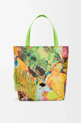 XL Puzzle Fold Tote bag in classic calfskin