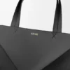 XL Puzzle Fold Tote bag van glanzend kalfsleer XL Puzzle Fold Tote bag van glanzend kalfsleer