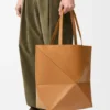 XL Puzzle Fold Tote bag van glanzend kalfsleer XL Puzzle Fold Tote bag van glanzend kalfsleer