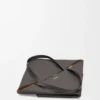 XL Puzzle Fold Tote bag van glanzend kalfsleer XL Puzzle Fold Tote bag van glanzend kalfsleer