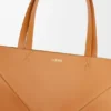 XL Puzzle Fold Tote bag van glanzend kalfsleer XL Puzzle Fold Tote bag van glanzend kalfsleer