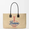 XL Verano-tote bag van raffia XL Verano-tote bag van raffia